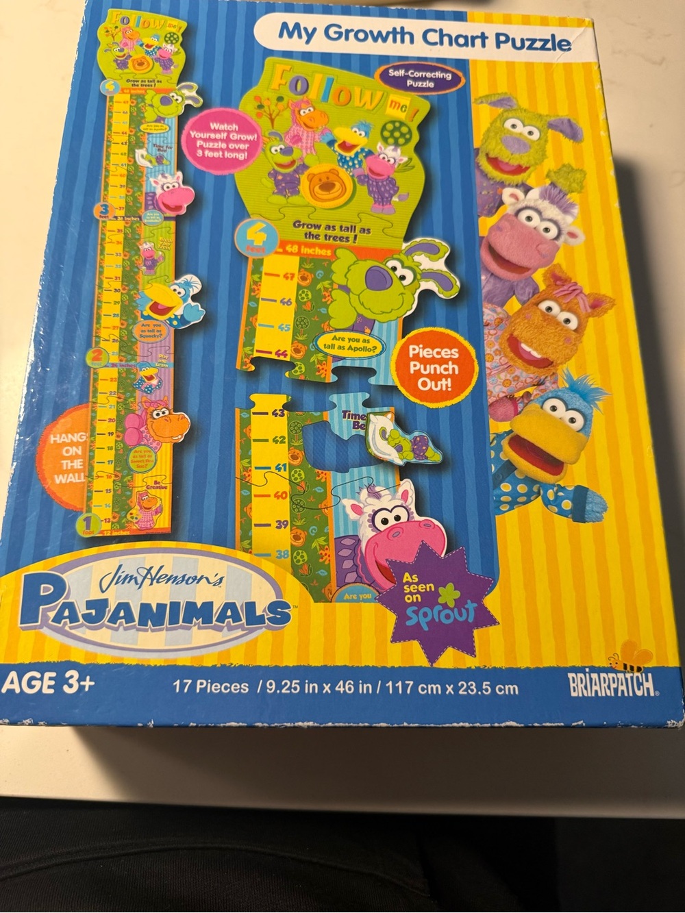 Jim Henson's Pajanimals My Growth Chart Puzzle